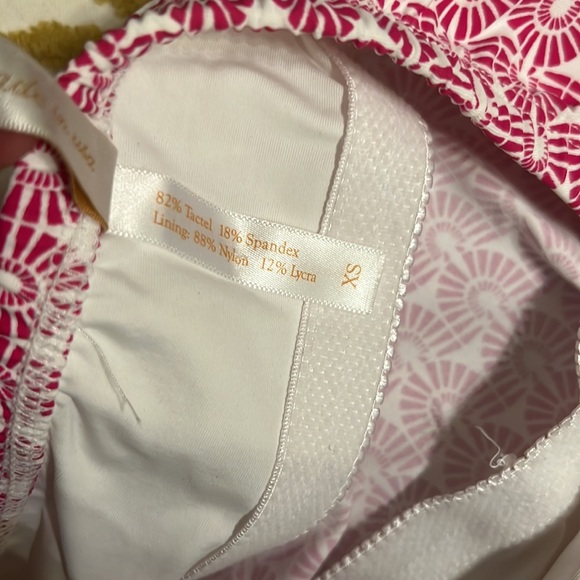 Helen Jon poolside strapless dress swimsuit bra shelf elastic waist pool beach - Picture 6 of 6